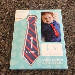 Baby first year photo stickers